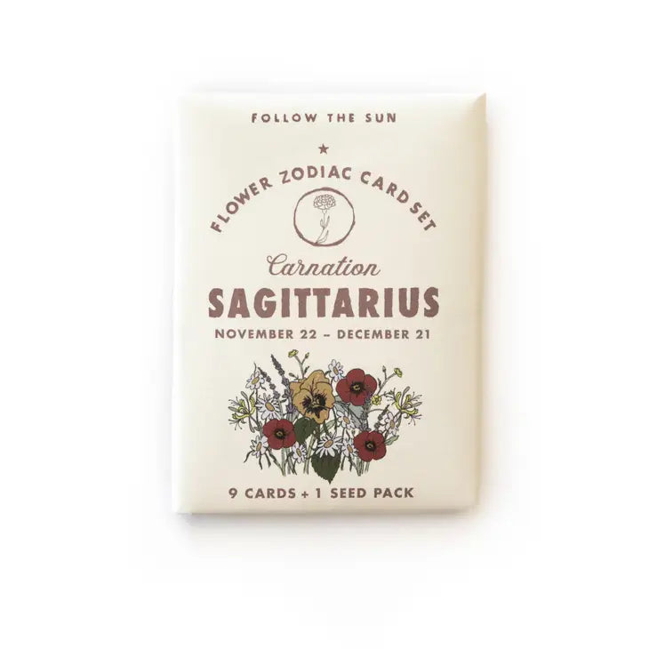 SAGITTARIUS Sticker & Seed Set | (Nov 22 - Dec 21)