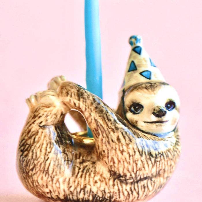 Sloth "Party Animal" | Cake Topper
